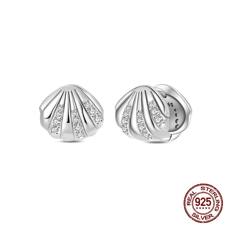 Серьги-гвоздики для женщин Медь Разноцветная Ракушка Морская звезда Сверкающая Бабочка Роскошные Изысканные Ювелирные Изделия Серьги для Девочек