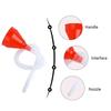 1Pcs Plastic Oil Funnel with Detachable Hose Filling Funnels  Car Motorcycle Engine Gasoline Oil