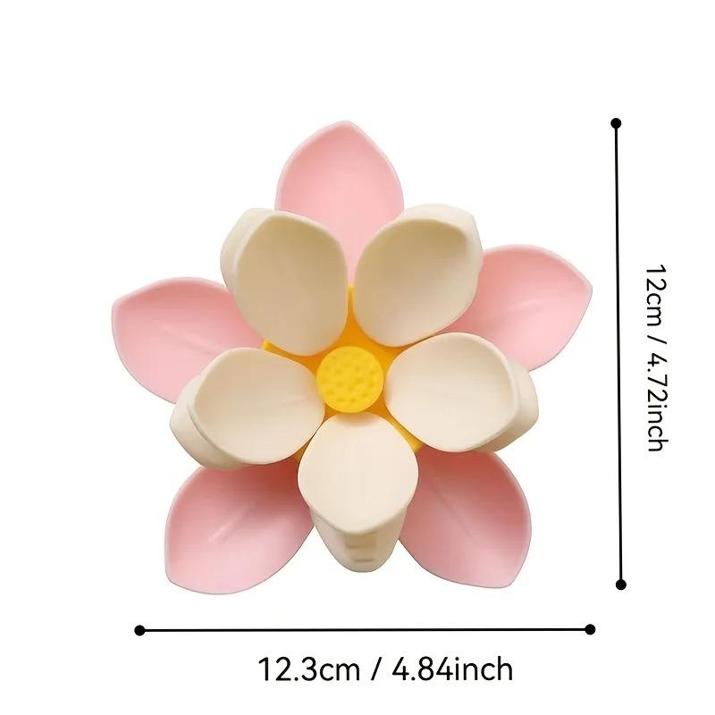 Flower Refrigerator Magnet Sealing Clip, Petal Sealing Clip Multifunctional Sealing Clip, Food Sealing Clip, Kitchen Gadgets