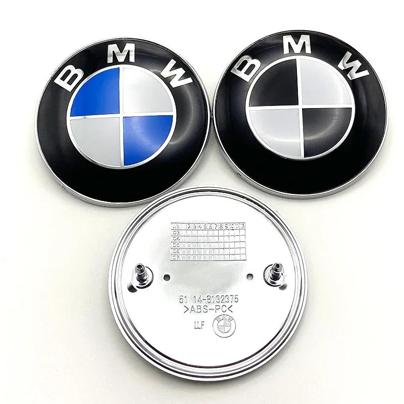 Для BMW Горячий 2025 1 шт. 82 мм 74 мм Автомобильный значок Логотип на капот передний задний багажник для Bmw E46 E39 E38 E90 E60 Z3 Z4 X3 X5 X6 511481323