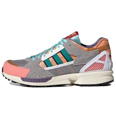 Мужские кроссовки ZX 10/8 Candyverse Серый Розовый Зеленый GX1085