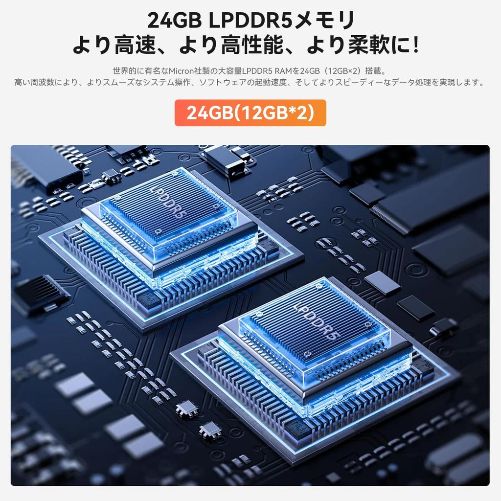 Beelink EQR6 Ryzen 5 6600U Processor Mini PC with 32GB LPDDR5 1TB PCIe 1900MHz Dual LAN WiFi and Support 4.5GHz RAM, 4.0, 6-Core Graphics, 4K@60Hz,