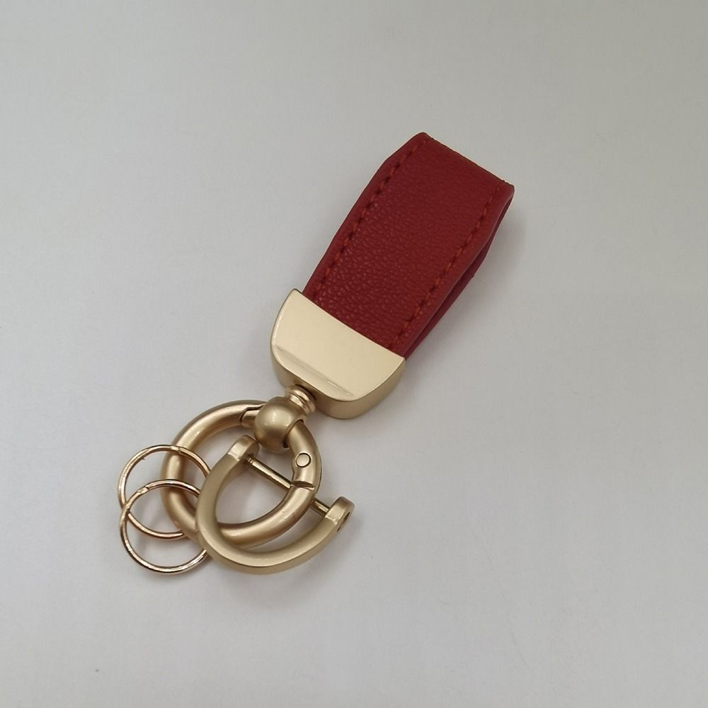 with Zinc Alloy Ring Car Key Chains Heavy Duty Metal Key Fob Fashion Car Keychain Men and Women