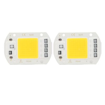 2 шт. Светодиодный COB чип Высокомощный Интегрированные SMD светодиодные бусины Лампа Эффективный Флип COB светодиодная бусина