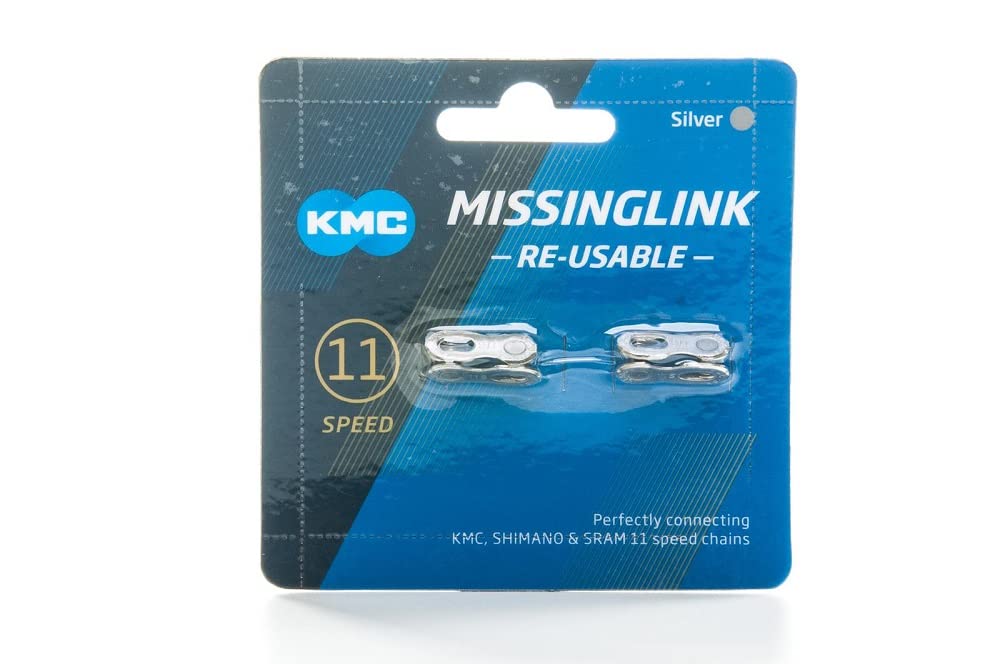 KMC Missing Link Shimano SRAM 11 Stage CL555R 2 комплекта многоразового использования Silver Medium