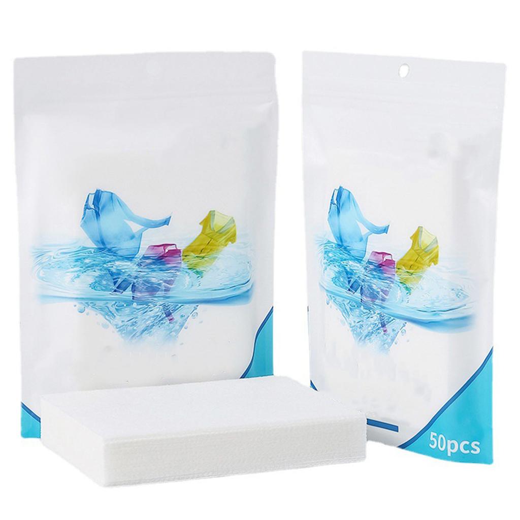 Laundry Color Absorbent Tablets Safe Efficient Laundry Detergent Sheets for Home