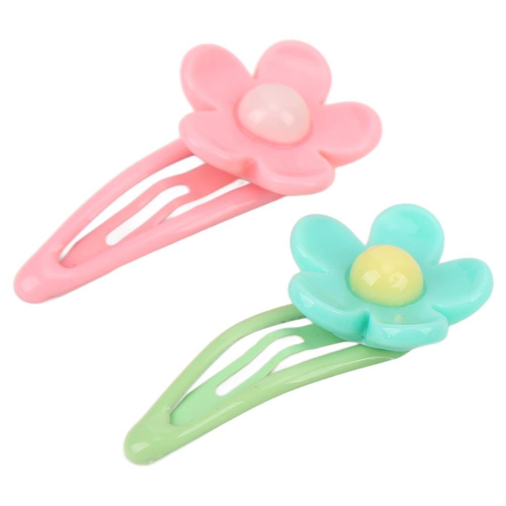 32pcs 3.5CM Size Pet Hair Clip Sunflower Shape Pet BB Clip Dog Hair Accessory Dog Grooming