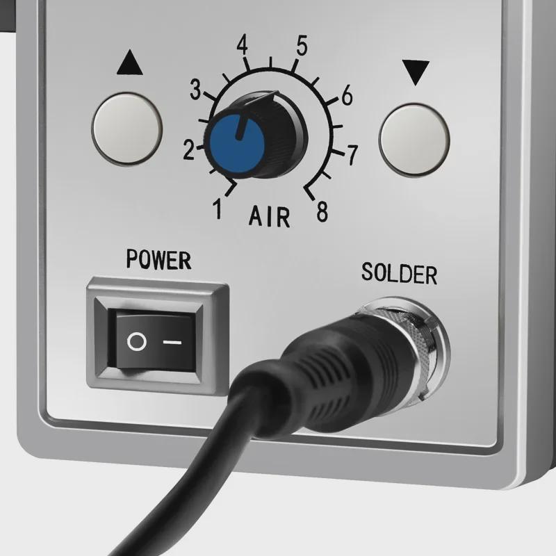 858D Digital Hot Air Rework Soldering Station, 700W, 110V/220V