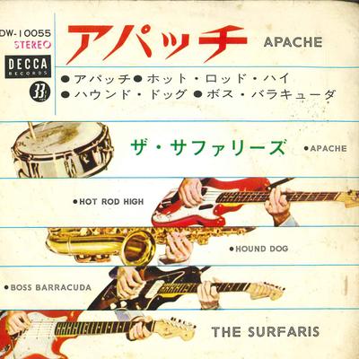 7-дюймовая пластинка SURFARIS - Apache SDW10055 DECCA 1964 Япония Рок Б/У