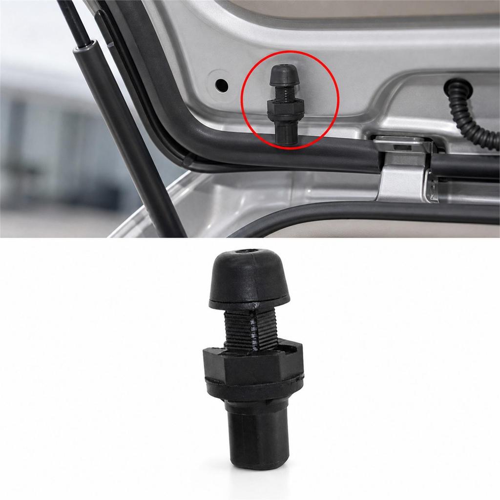 Car Trunk Lids Rubber 1KD827499 Shock Absorbing Black Adjustable Stop Block for Golf