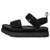 New Goldenstar Platform Sandal Black Women's 1136783-BLK