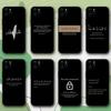 Арабские цитаты из Корана Исламский чехол для телефона для iPhone 16,15,14,13,12,11,Pro,X,XS,Max,XR,Plus,Mini Мягкий черный чехол
