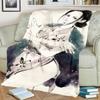"ONE PIECE" Design Flannel Blanket Warm Comfortable for Sofa, Bed, Bedroom, Chair, Picnic and Travel