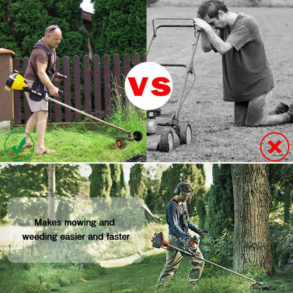 Аксессуары для газонокосилок Вспомогательное колесо для газонокосилки Опорное колесо Регулируемая съемная насадка для газонокосилки