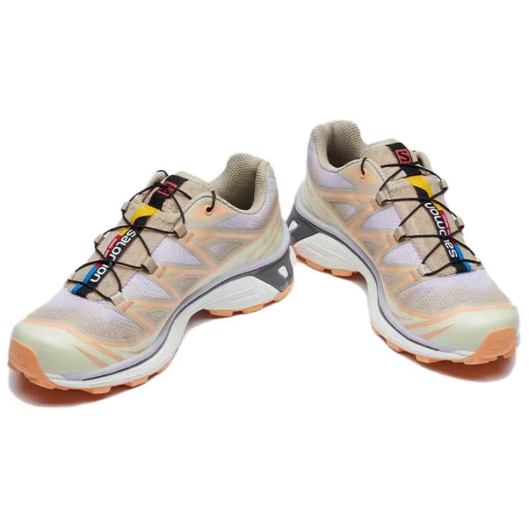 SALOMON XT-6 Skyline Peach Quartz Orchid Petal Мужские кроссовки Кремовый с белым перцем L47440500
