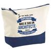 Trousse De Maquillage - PLANETEE - Architecte Superman - Grand Format - Impression HD Sublimation - Coton, Fabriquée En France