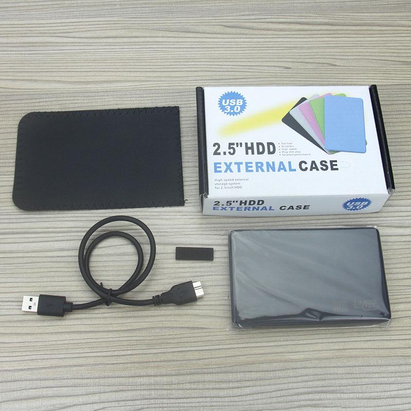 USB 3,0 до 2,5-дюймовый чехол для жесткого диска SATA HDD SSD корпус 5 Гбит/с внешний жесткий диск для ПК, ноутбука, смартфона, ПК, ноутбука