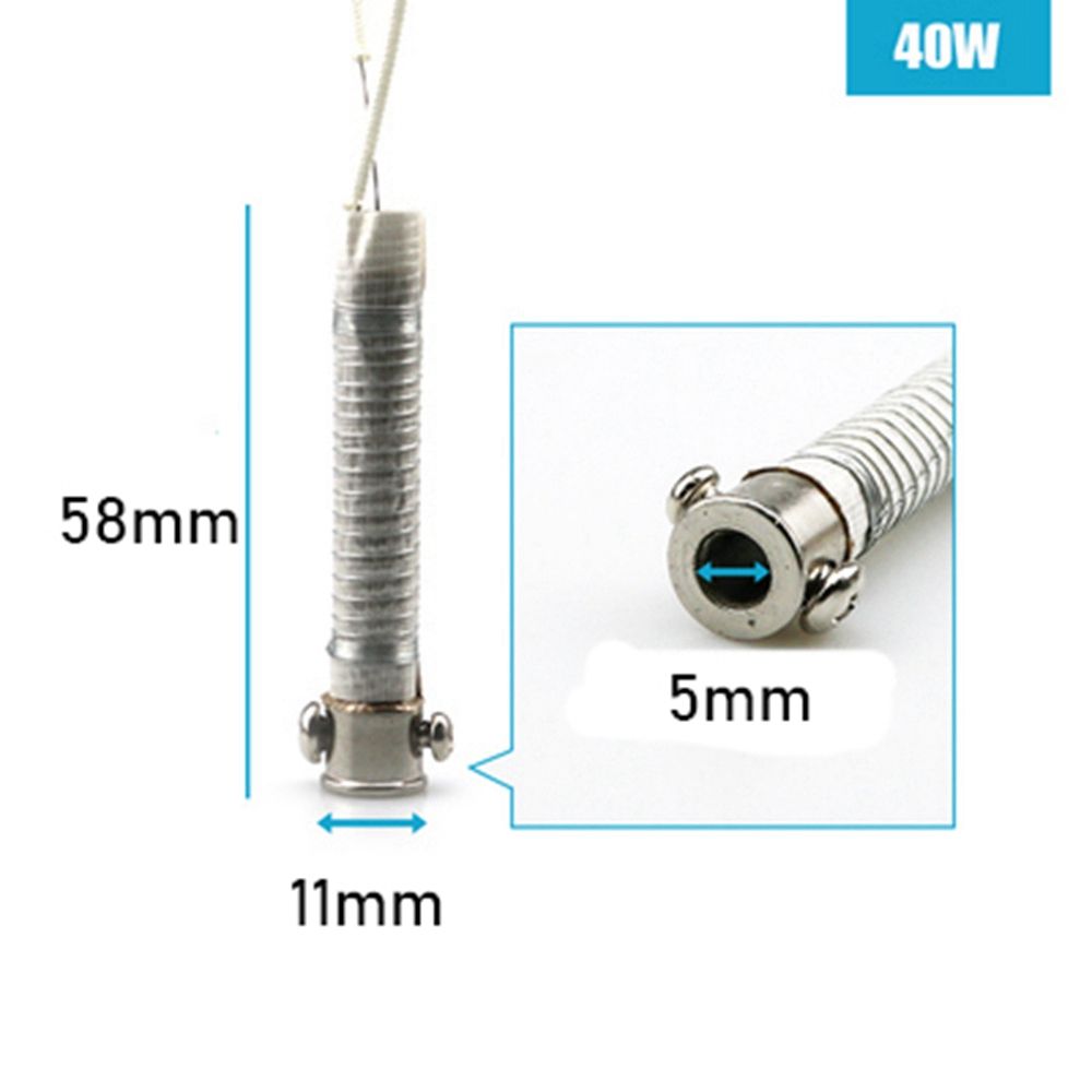 Heat 220V 30W40W60W Soldering Iron Core Weld Equipment Welding Tool Heating Element Replacement