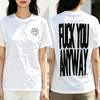 AFRAID TEE THE NEIGHBOURHOOD Футболка Band NBHD Повседневный Дизайн Графический Принт Мерч Футболки С Коротким Рукавом Хлопок Женские Футболки Мягкие