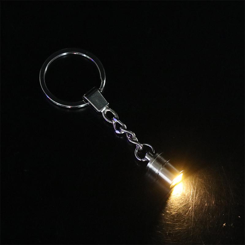 1 шт. брелок-подвеска, светодиодный светильник, подвеска, кошелек, ошейник, фонарик для собак, сумка, брелок, мини-аварийные фонарики