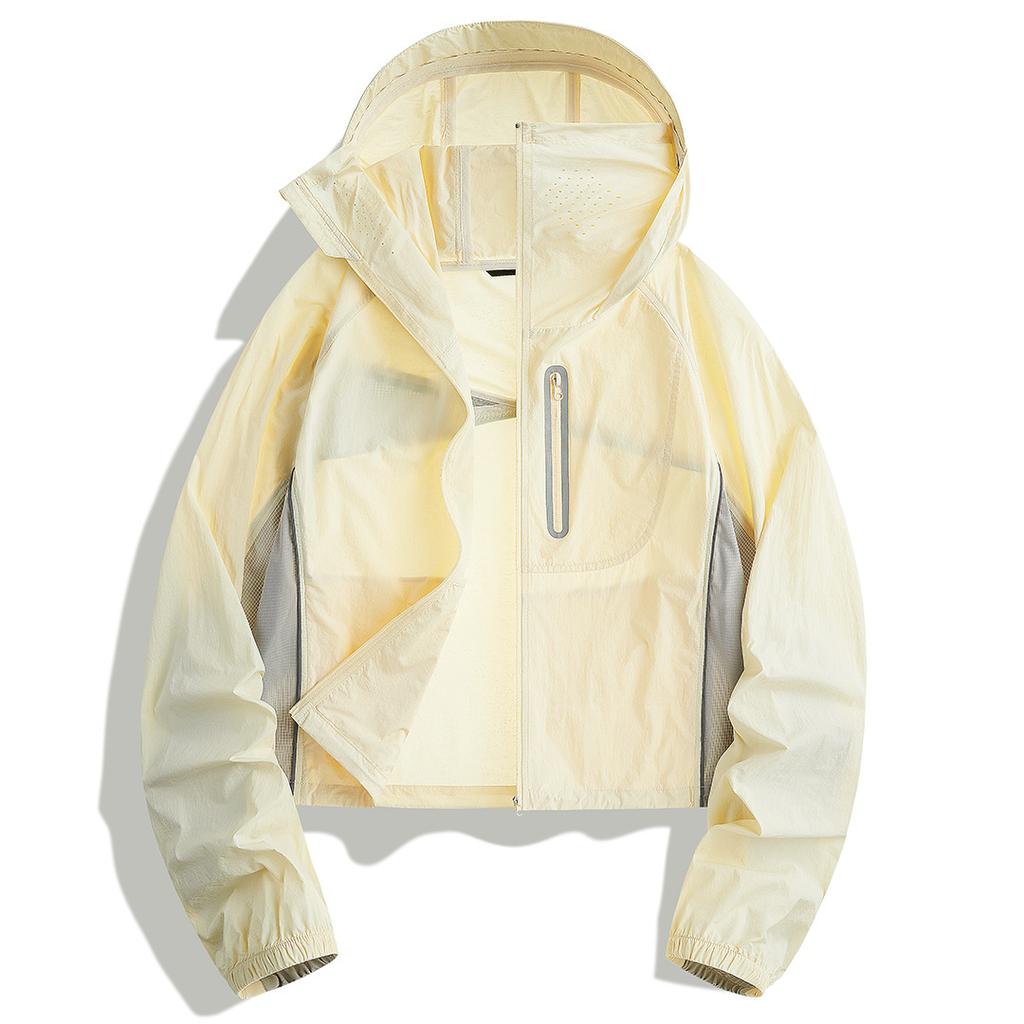 New men's and women's sunscreen clothes, outdoor riding, quick-drying, ice silk, breathable, daily leisure commuting, loose and fashionable