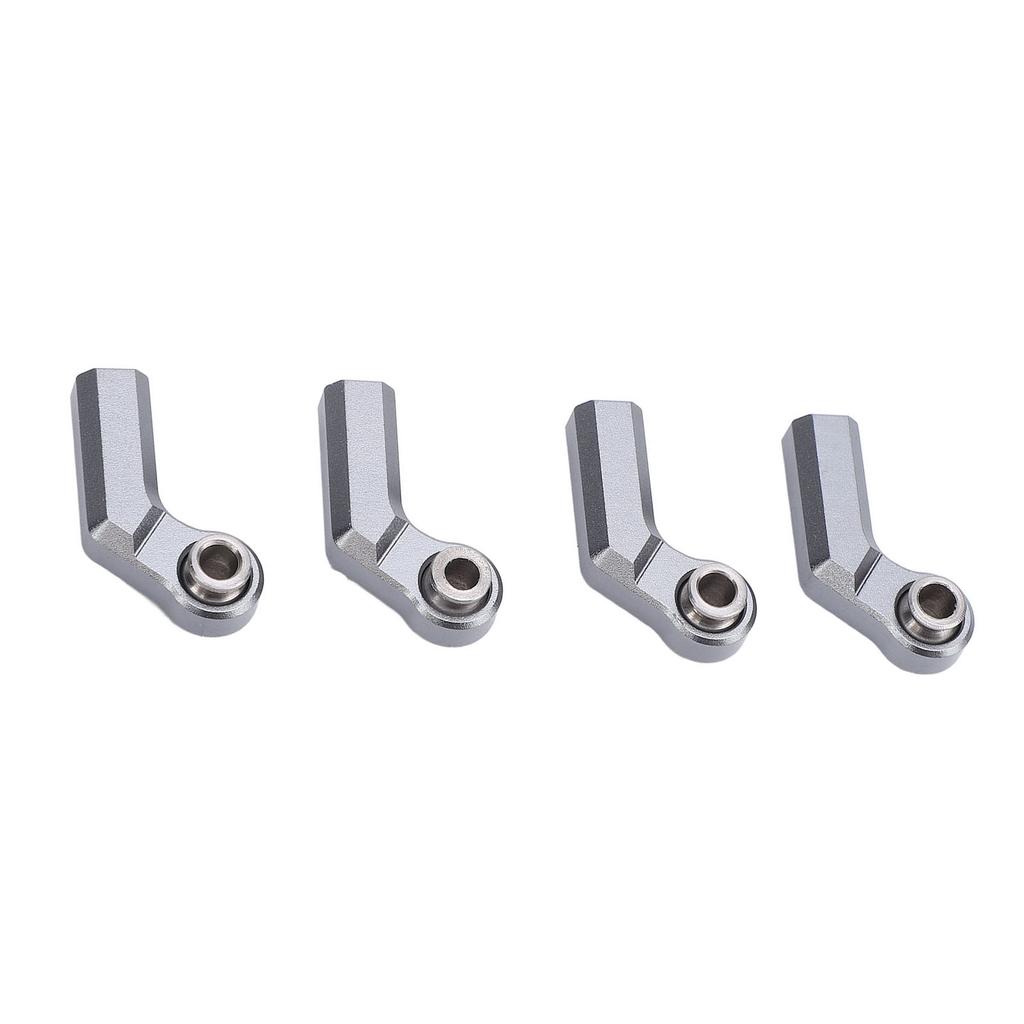 4PCS Metal Ball Joint Alloy 7.0mm Diameter M4 Thread High Accuracy RC Car Bend Ball Joint Ti Color