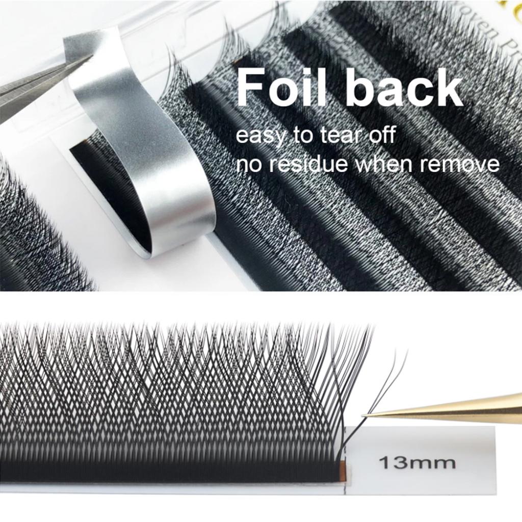 YY Lashes Premium Quality PBT Korean Pre-made Fans 3D 4D 5D 6D W Shape Eyelash Extensions Mix