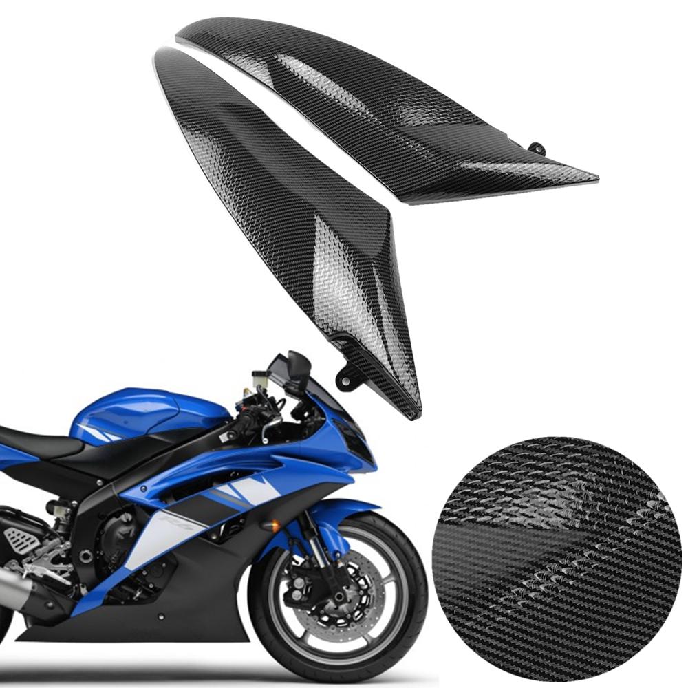 Tank Side Covers Panels Gas Fairing For Yamaha YZF R6 2006 2007 YZF-R6 06 07 YZFR6