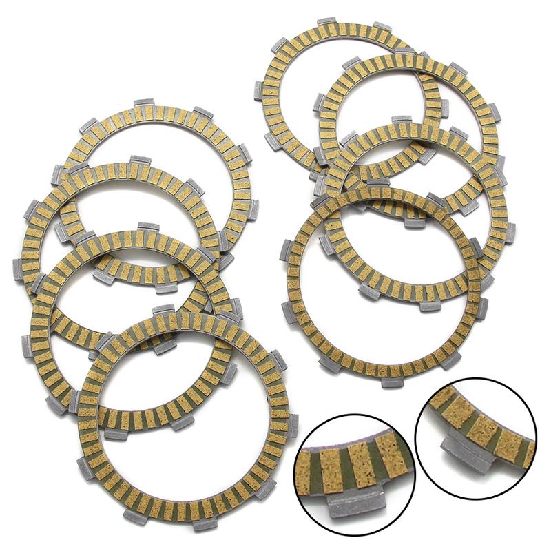 Motorcycle Friction Clutch Plates For Suzuki GSR400 GSR600 GSF650 GSF650S (ABS) Bandit 650 GSX650 (ABS Model) OEM:21442-31E21