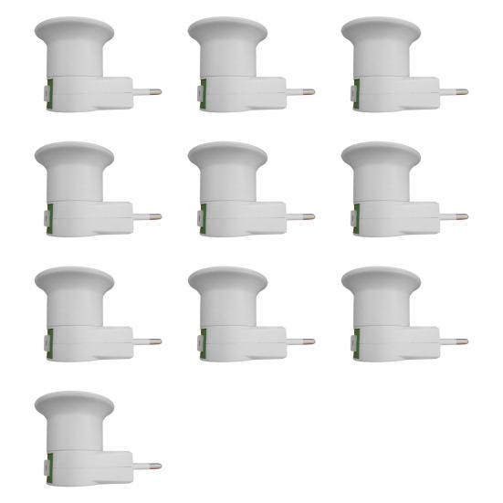 E27 EU Plug Lamp Light Holder Base Socket Converter Adapter with Control Switch