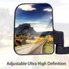 2pcs Universal Left & Right Electric Tricycle Mirror 360° Rotated Closed Ebike Side Mirror High Definition Tricycle Side Mirror