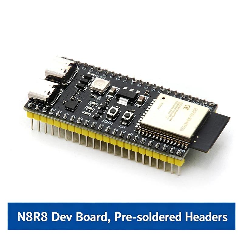 Отладочная плата ESP32-S3-N16R8 с модулем Wi-Fi Bluetooth, двухъядерный микроконтроллер, для DIY электронных проектов