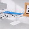 20 см Нидерланды KLM Airlines 747-400 Airways Литой под давлением Модель самолета Сплав Металл Модель самолета Шасси Игрушки для самолетов