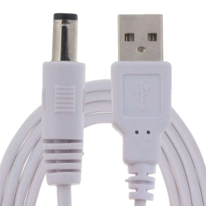 USB-кабель для зарядки 5.5x2.5 мм 5 В, USB 2.0 на DC5V, адаптер-шнур для зарядки, прочный, 1-3 м