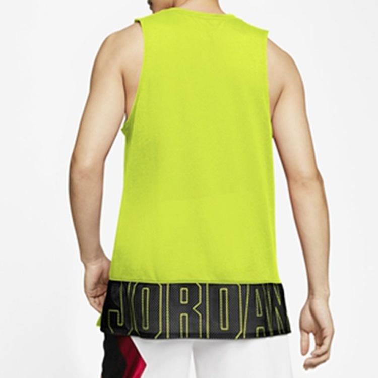 Air Jordan 23 Alpha Basketball Sports Fluorescence 'Yellow Vest' Men's CJ5545-389