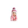 Cute Baby Toddler Girls Boys Penguin Fur Ball Knitted Winter Warm Cap With Elegant Design