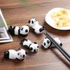 8pcs/set Chinese Ceramic Holder Chopsticks Cute Panda Rest Home Decor Chopstick Holder Stand Kitchen Accessories Home Gadgets