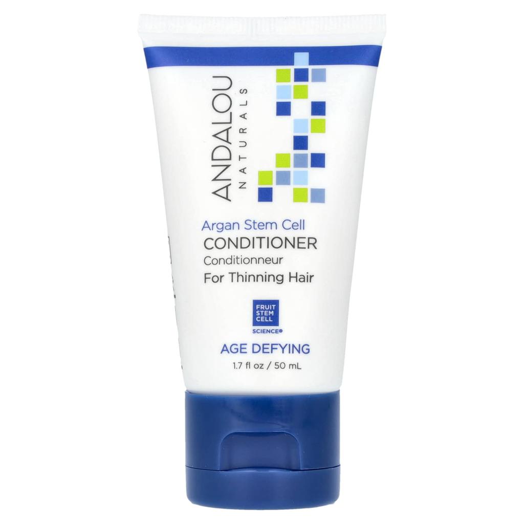 Andalou Naturals, Кондиционер для тонких волос, Стволовые клетки арганы, 1,7 жидких унций (50 мл)