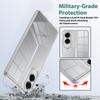 For Samsung Galaxy S25 Edge Clear Phone Case TPU+Acrylic Shockproof Phone Back Cover