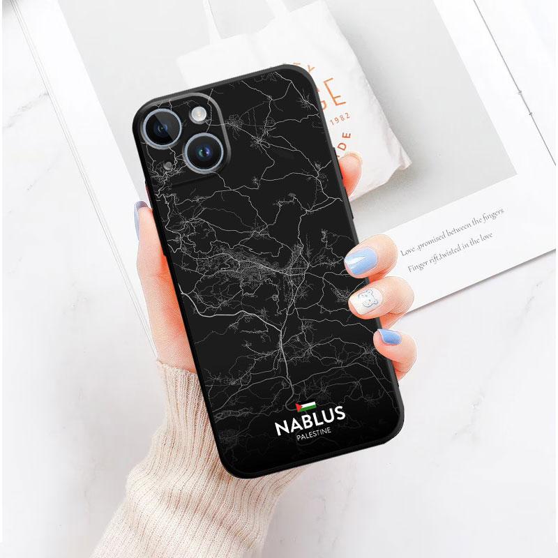 Чехол для телефона для Iphone 14 13 12 11 Pro Max Mini Xs Max Xr X 7 8 Plus 6s, мягкий силиконовый чехол Fundas World City Map Travel
