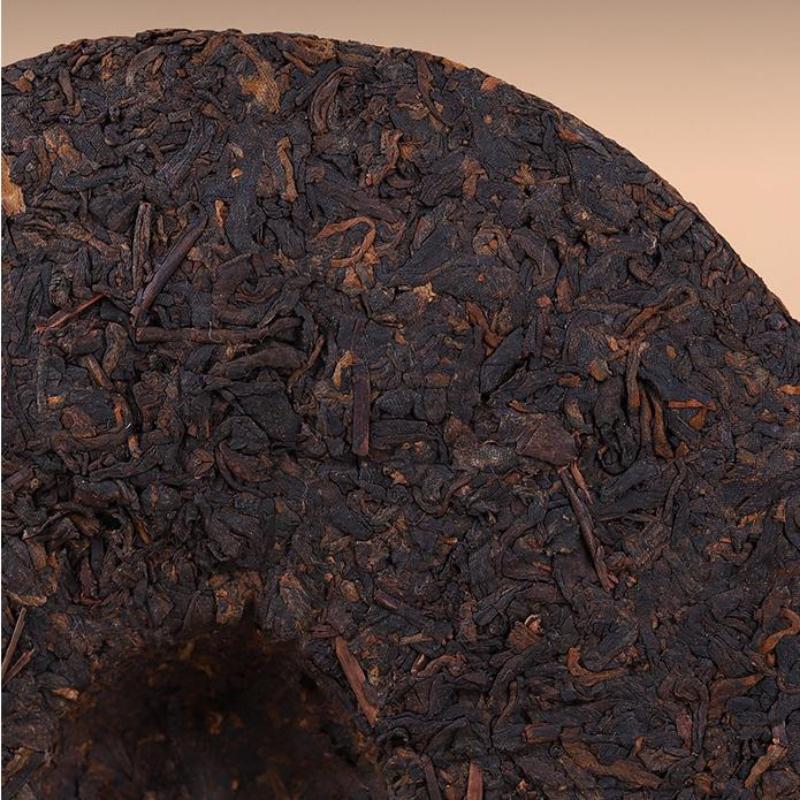 357г Спелый чай Пуэр Мэнхай Золотые бутоны Готовый чайный торт Пуэр Юньнаньский чай Пуэр