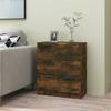VidaXL Buffet Smoked Oak 60x30x70 Cm Engineered Wood 816985