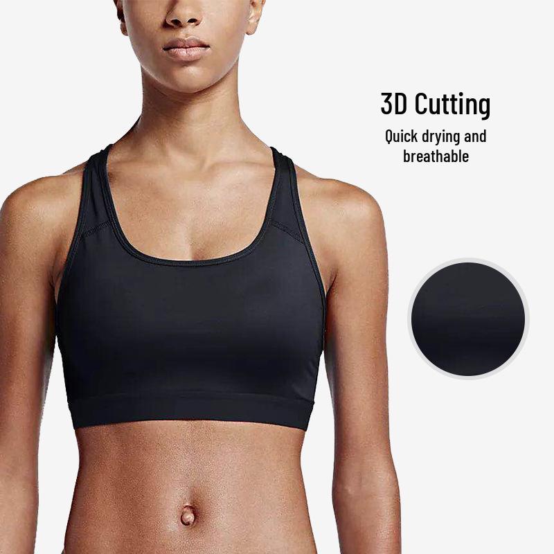 Весенне-летнее спортивное бра для йоги с гоночной спинкой - Не собирающее, с подкладкой, красивый дизайн спинки