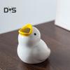 Милый держатель для зубных щеток в виде утки, высокая прочность, легко чистить, стойка для хранения зубных щеток в форме животного, украшение для ванной комнаты