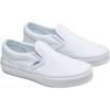 Vans Классические слипоны для детей, настоящие белые детские кеды VN000ZBUENS