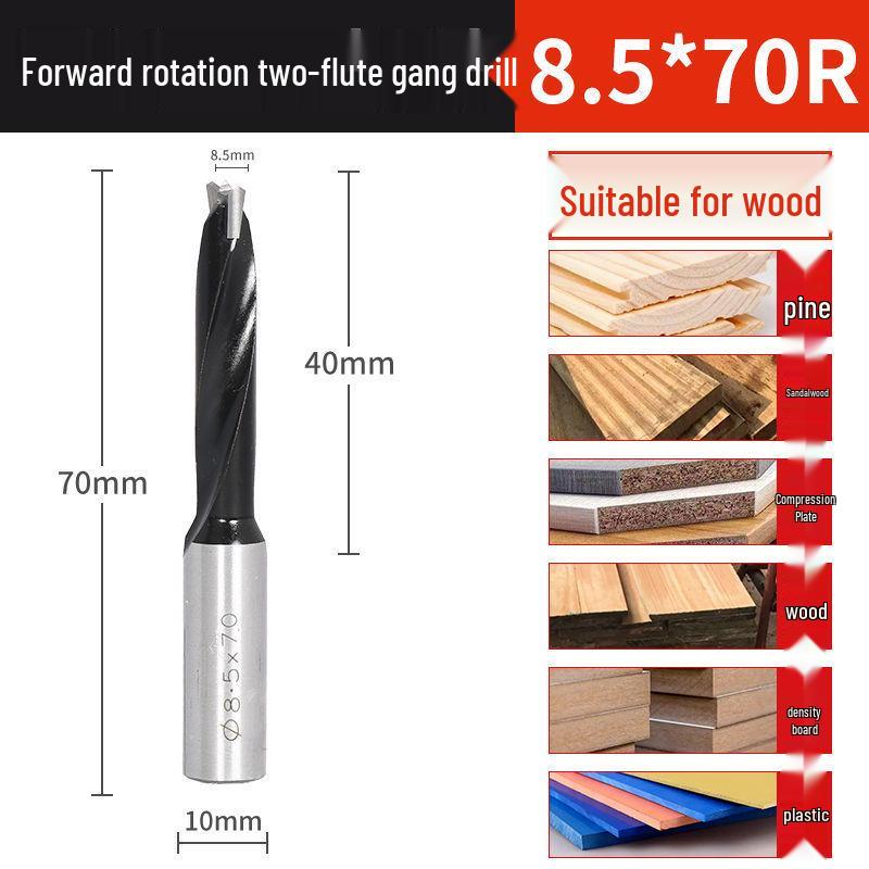 12 мм Фрезерная фреза для сверления боковых отверстий по дереву, пробойник для отверстий