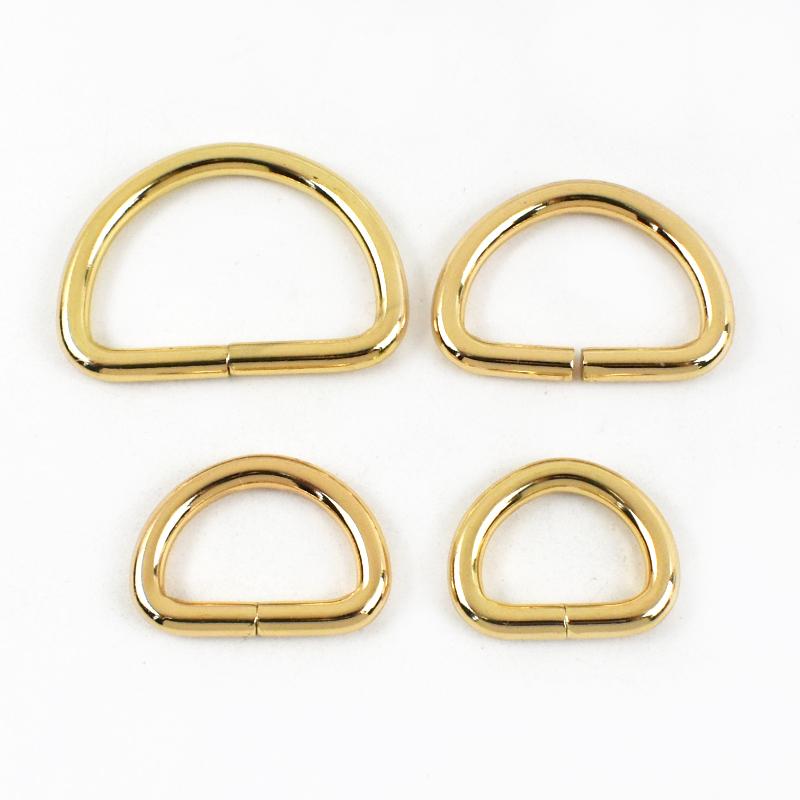 5/10 шт. Meetee 20/25/32/38 мм Металлические пряжки для ремня сумки Застежка с D-кольцом Декор ошейника для собаки Соединительные крючки DIY Фурнитура Аксессуары