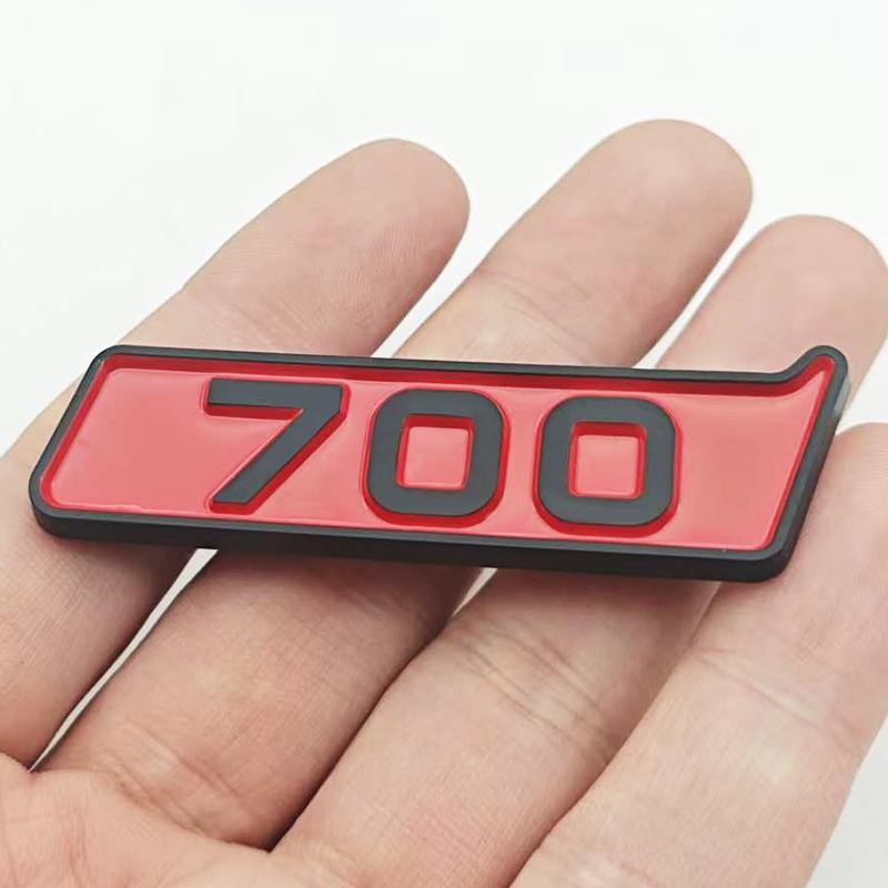 3D ABS Car Fender Side Accessories Logo 700 Sticker Badge Sticker Decals For Mercedes Benz AMG BITURBO 700 BRABUS Auto Styling