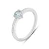 Серебряное кольцо с натуральным топазом 0.767ct, вес изделия 2,03 гр (2188230)