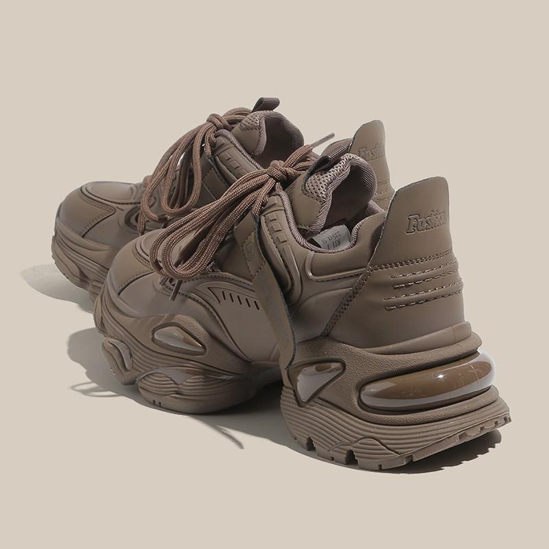 Новые женские кроссовки Daddy Shoes на платформе осень-зима в американском ретро-стиле, легкие повседневные кроссовки